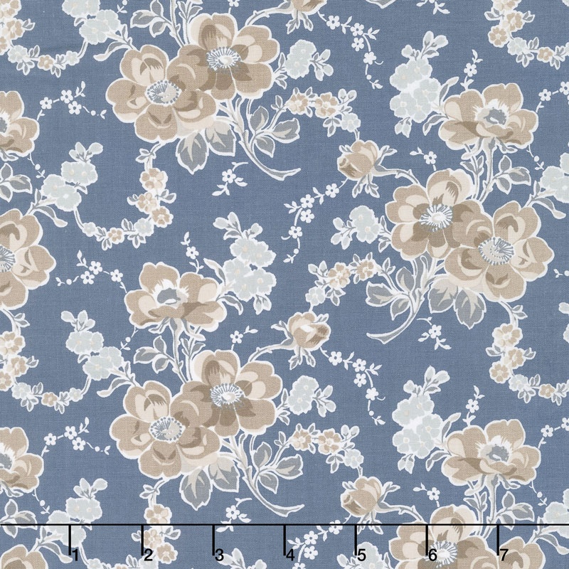 Charming - Charming Main Blue Yardage