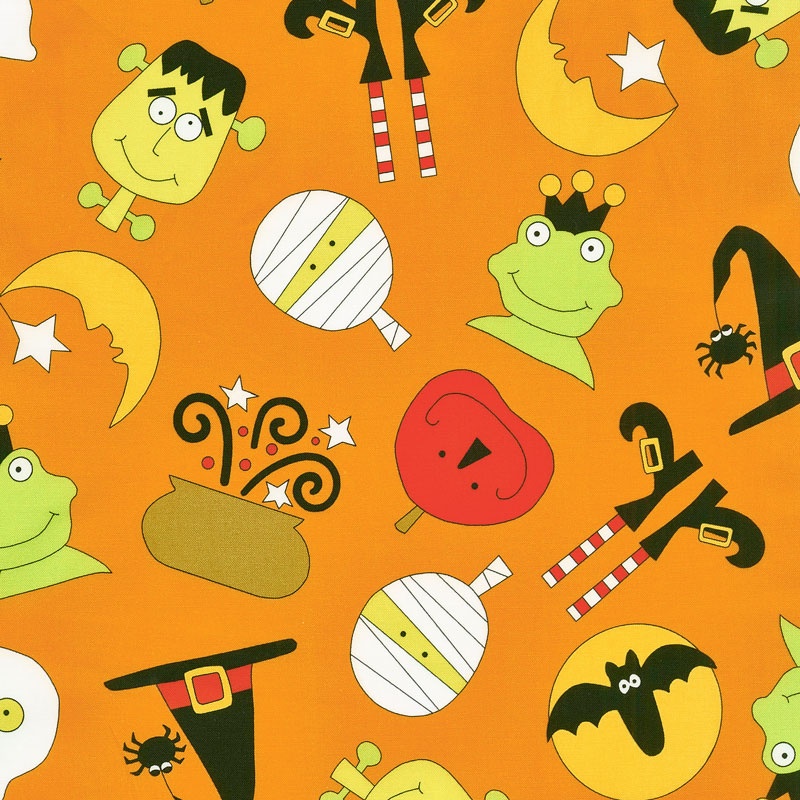 Fright Night - Quite a Fright Orange Yardage