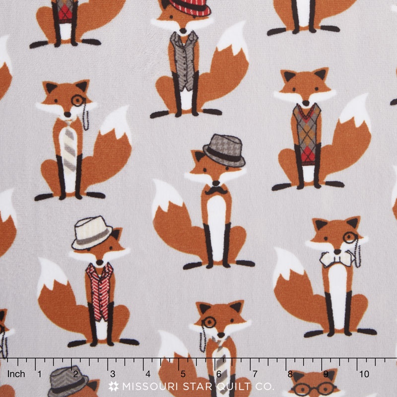 Cuddle Prints - Nifty Fox Steel 60
