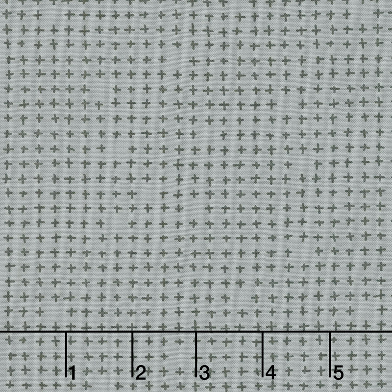 Modern Backgrounds More Paper - Pluses Steel Yardage
