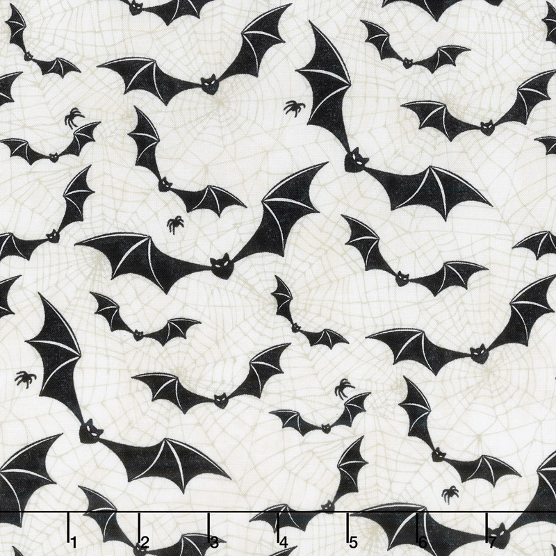 Raven's Claw - Going Batty Cream Yardage