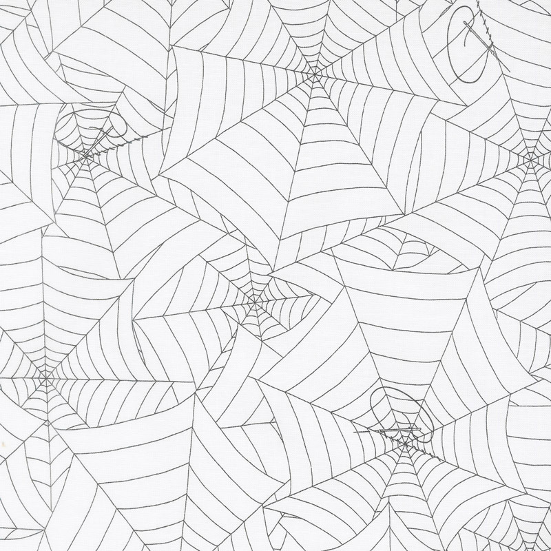 Costume Maker's Ball - Webs Cream Yardage