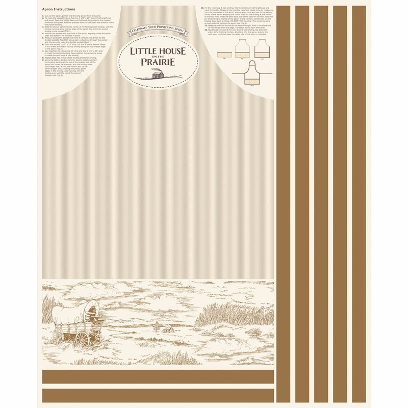 Little House on the Prairie - Scenic & Icons Apron Panel