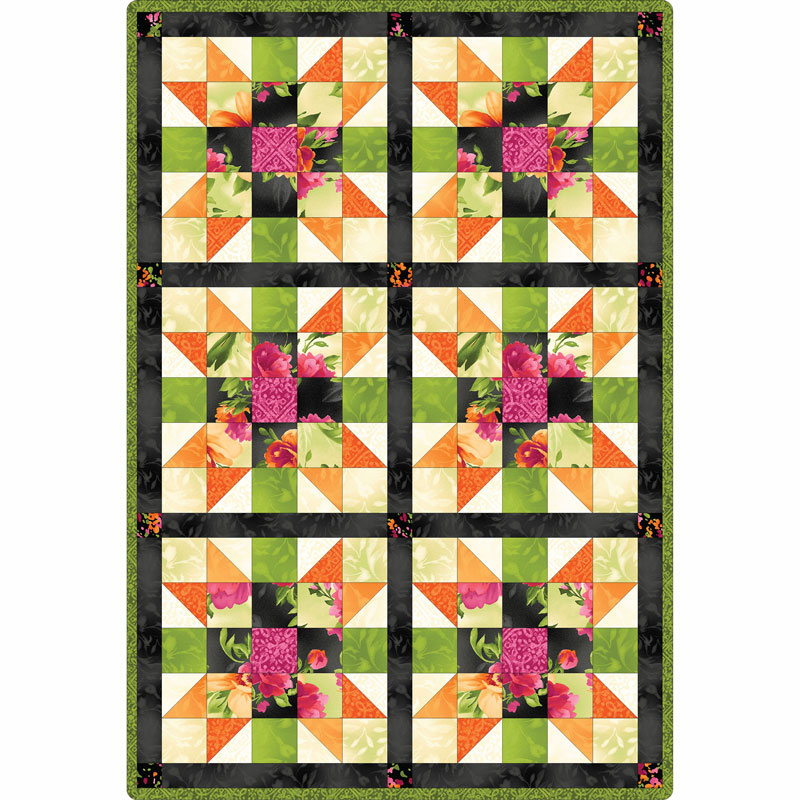 Paradise Sister's Choice Quilt Pod Kit