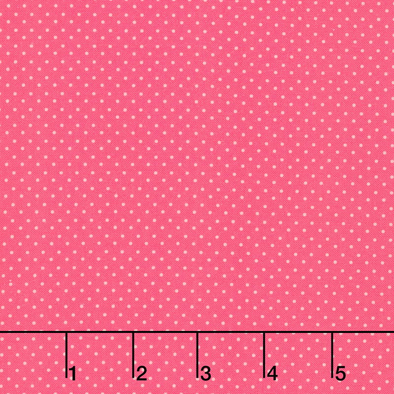 Botanica - Swiss Dot Pink Yardage