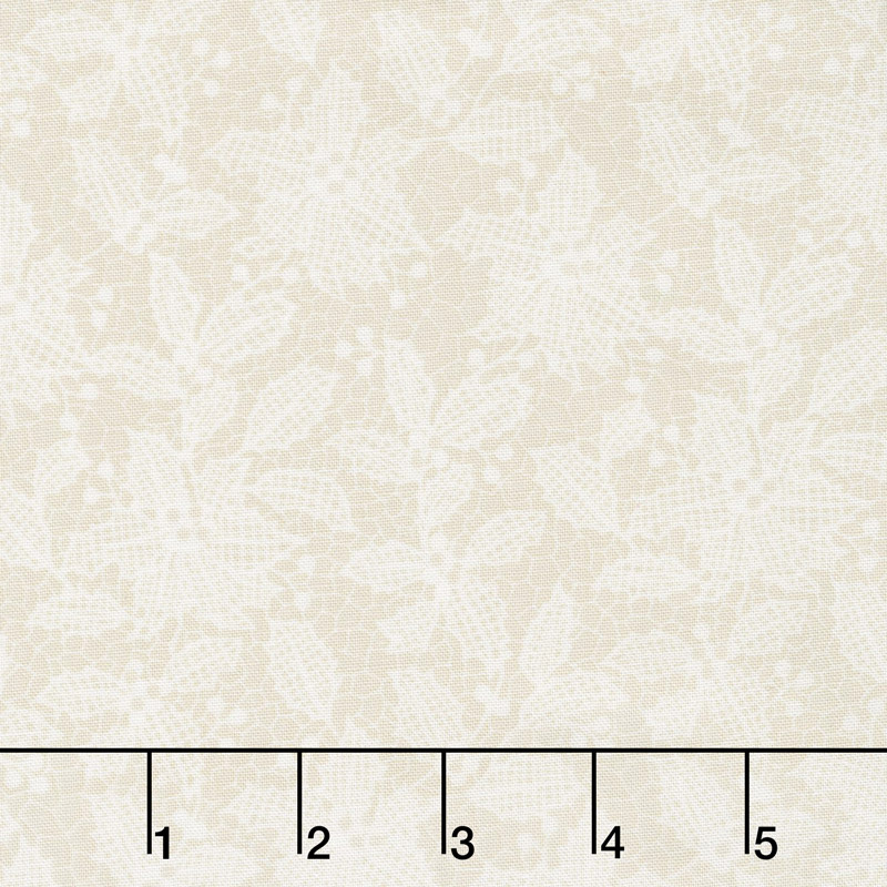 Let It Sparkle - Holiday Lace Winter White Yardage