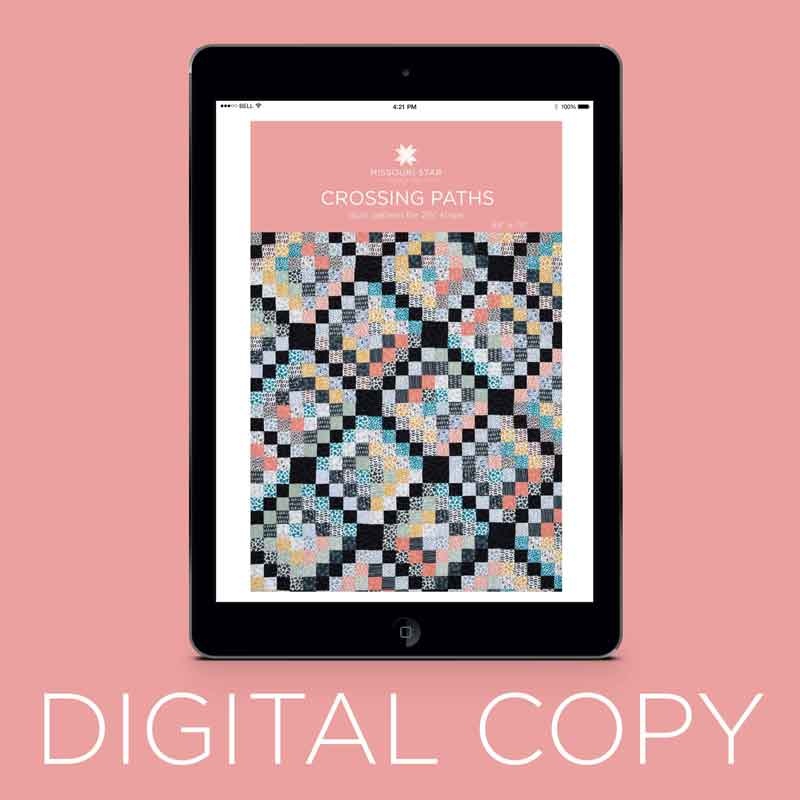 Digital Download - Crossing Paths Quilt Pattern by MSQC