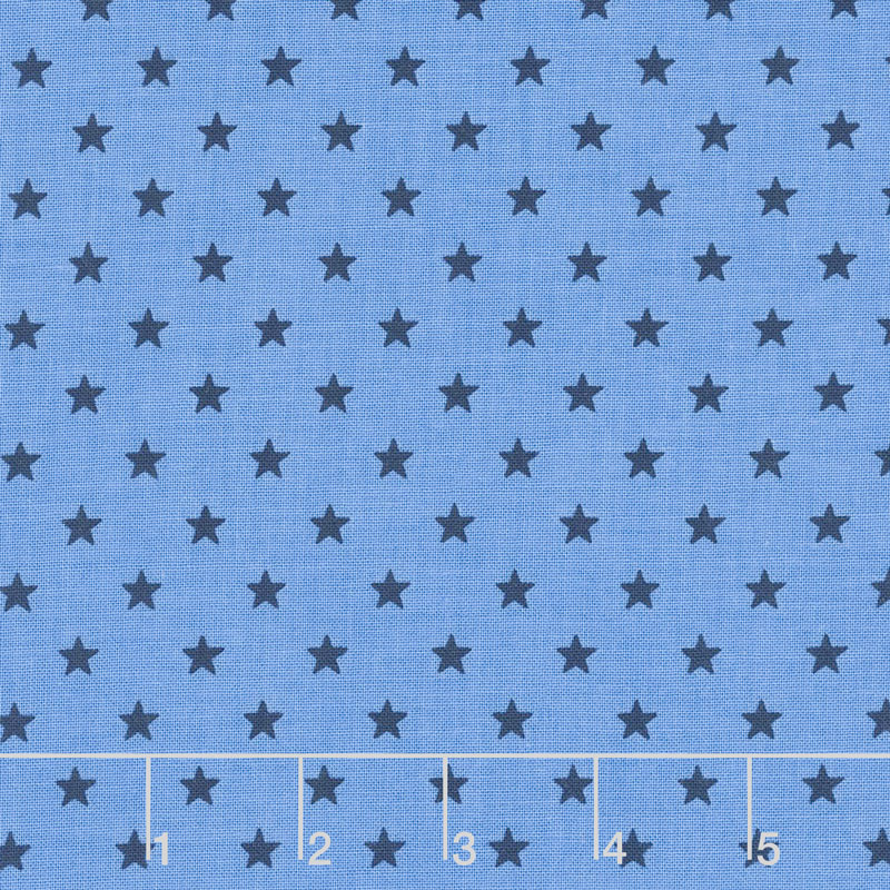 Harry & Alice - Star Blue Yardage