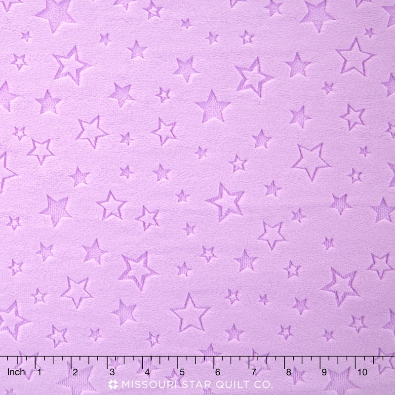 Cuddle Embossed Star - Lilac 60
