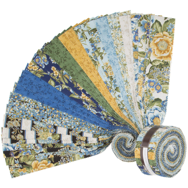 Avery Hill Blue Metallic Roll Up
