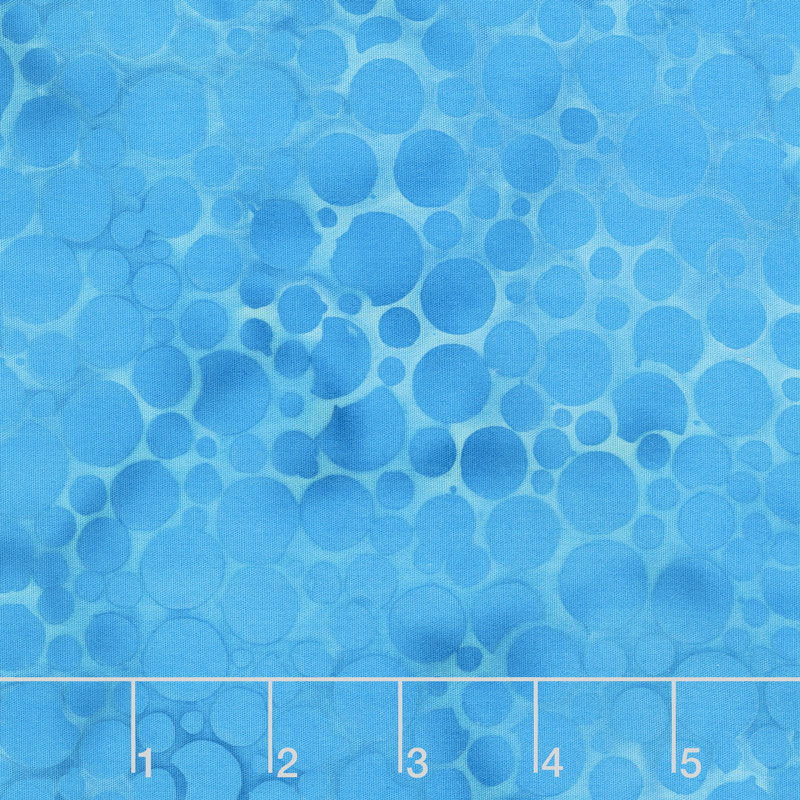 Crystal Sea Batiks - Mini Bubbles Pool Yardage