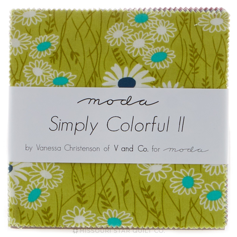 Simply Colorful II Charm Pack