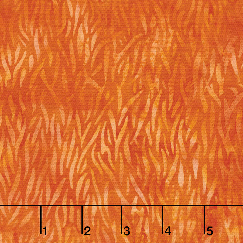 Autumn Harvest Batiks - Kelp Nasturtium Yardage