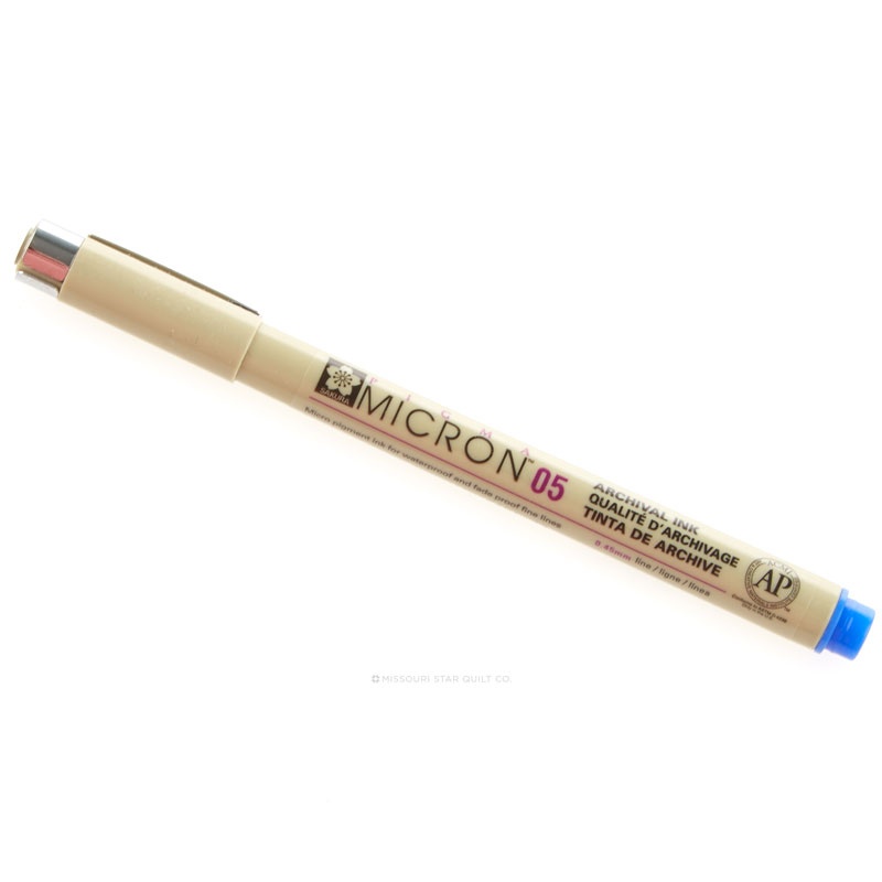 Pigma Micron 05 Pen .45mm Royal Blue