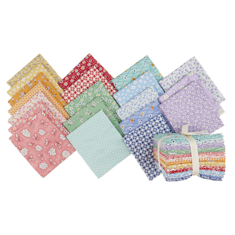 Aunt Grace's Flower Pots Fat Quarter Bundle