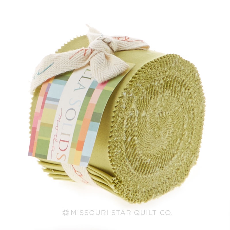 Bella Solids Clover Junior Jelly Roll