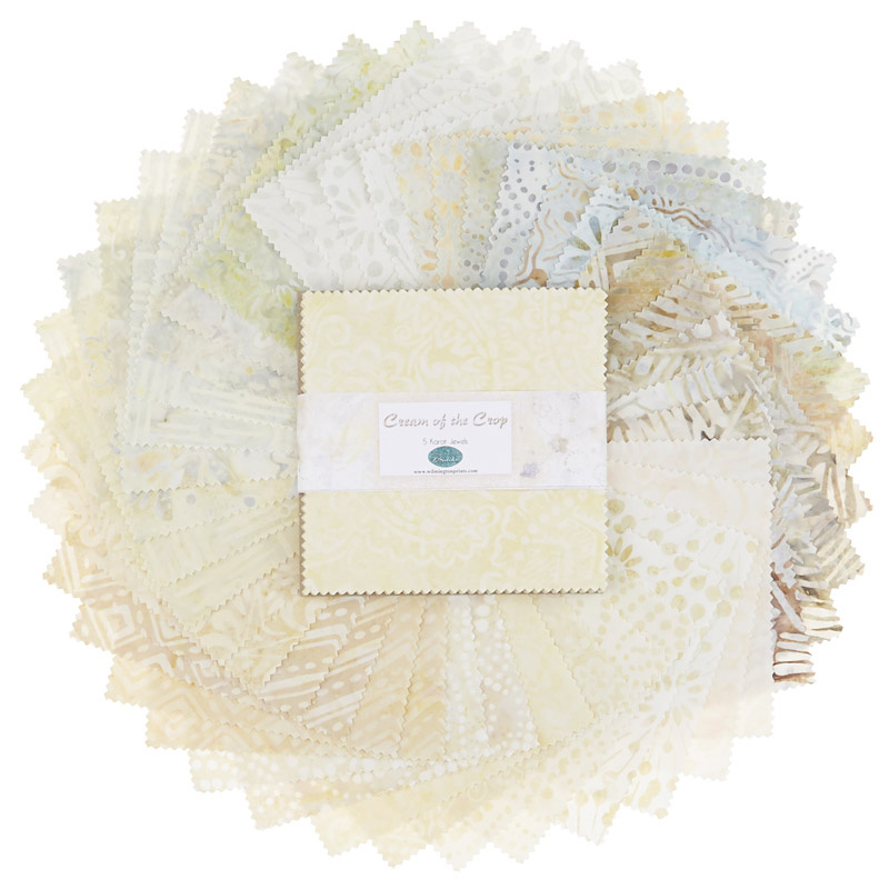 Cream of the Crop Batiks 5 Karat Jewels