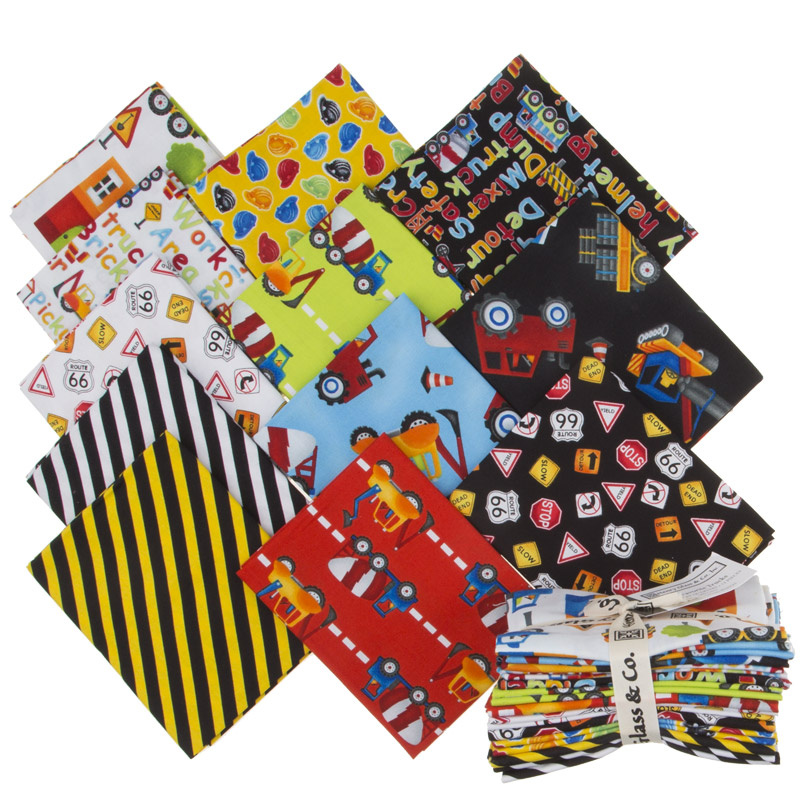 My Favorite Trucks Fat Quarter Bundle