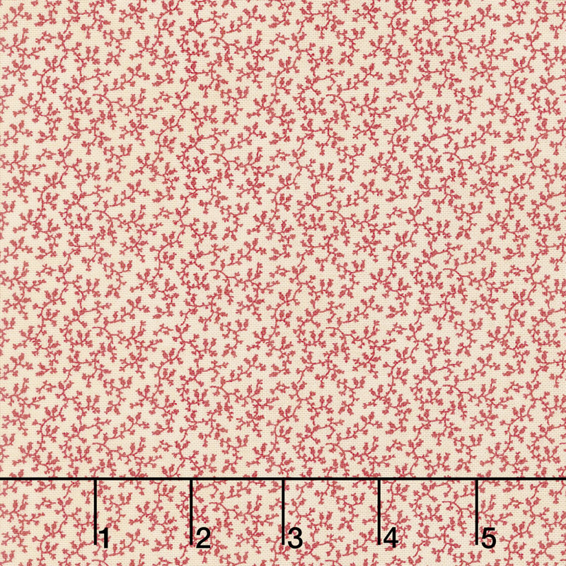 Cinnaberry - Berry Vine Vanilla Cranberry Yardage