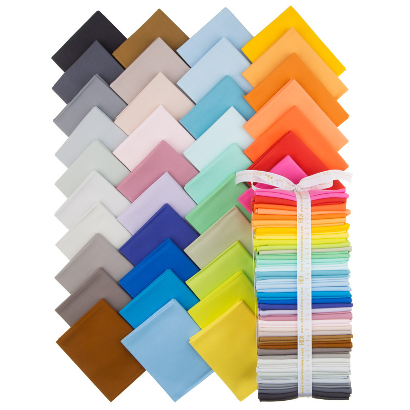 Kona Cotton - New 2017 Colors Fat Quarter Bundle