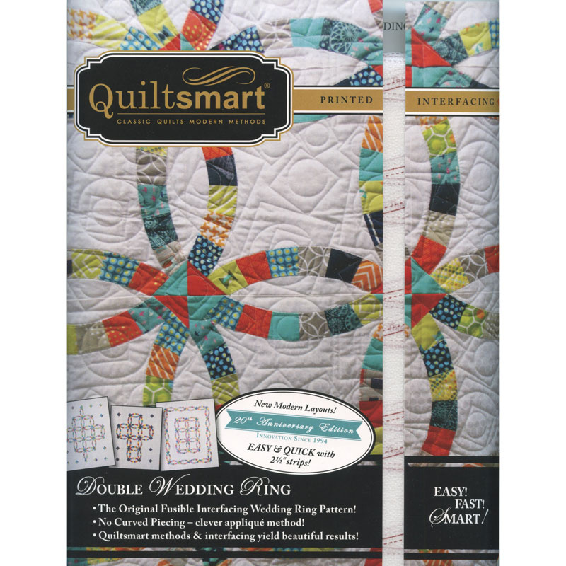 Quiltsmart® Double Wedding Ring Pattern with Interfacing