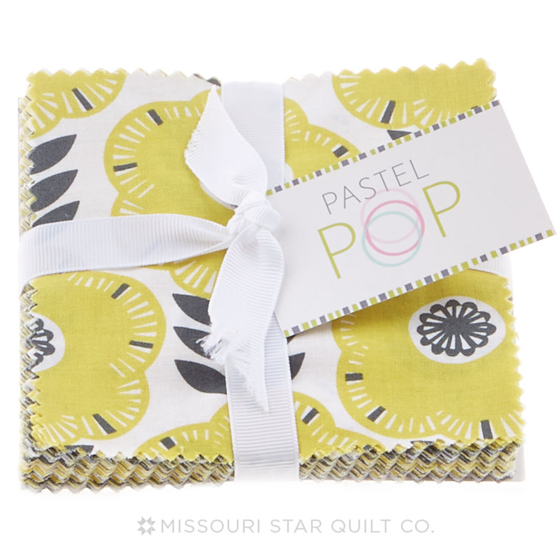 Pastel Pop - Citron Gray Charm Pack