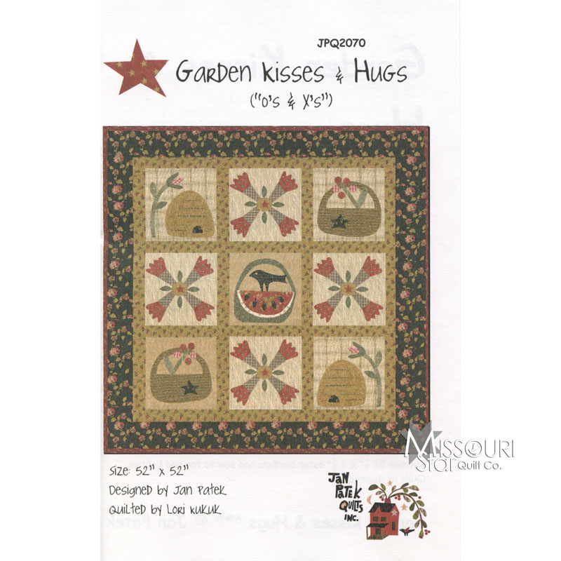 Garden Kisses & Hugs Quilt Pattern
