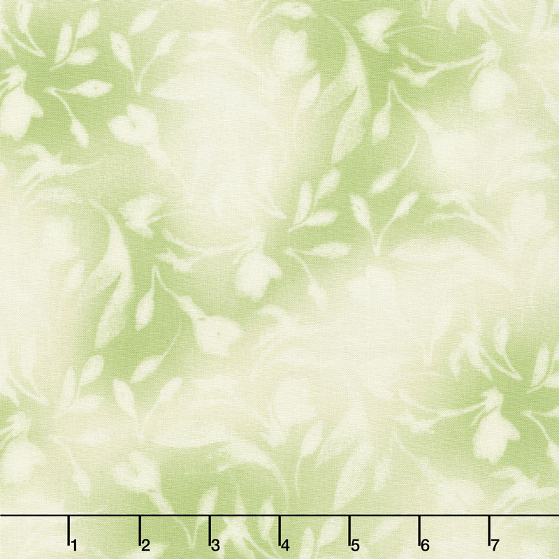 Paradise - Diffused Tonal Green/Natural Yardage