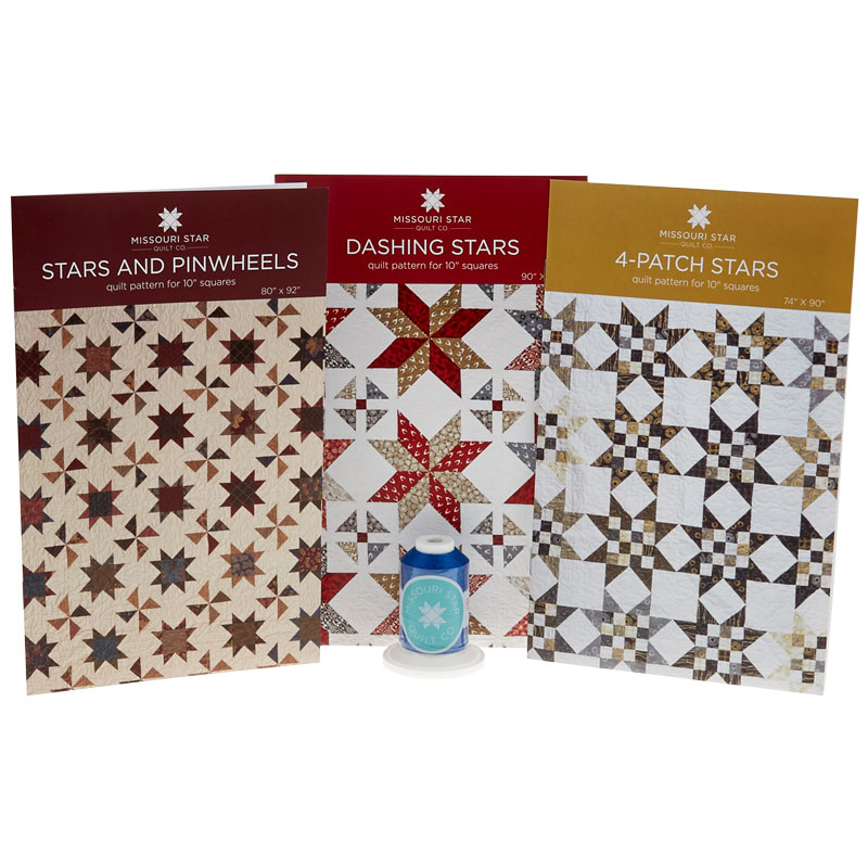 3 Star Patterns & Thread Bundle
