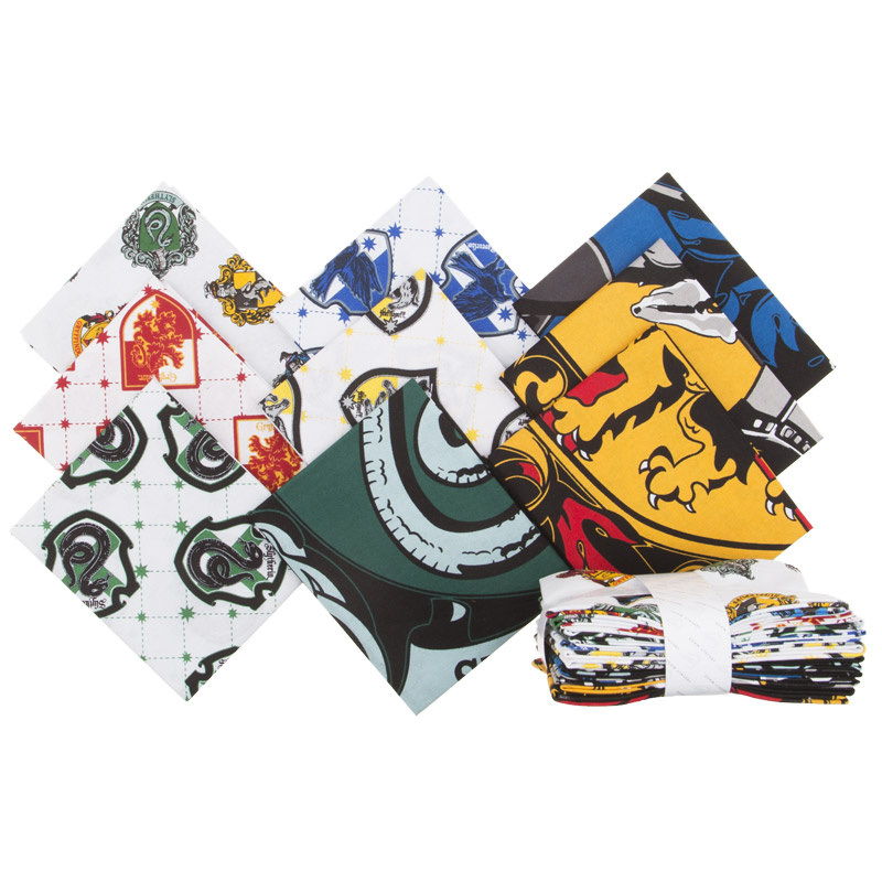 Wizarding World Harry Potter House Crests Fat Quarter Bundle