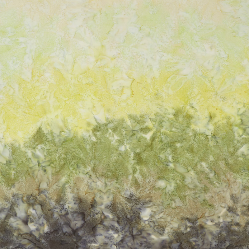 Mirror Ombre Batiks - Mirror Gradient Green Yardage