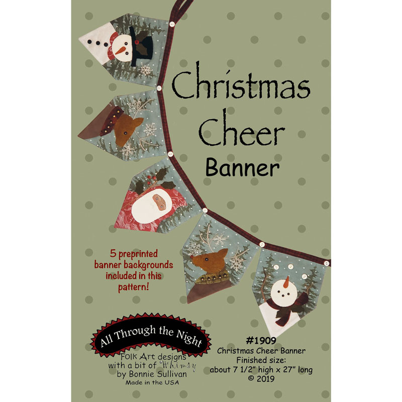 Christmas Cheer Banner Pattern