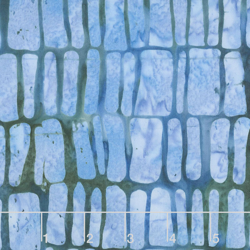 Soul Song Batiks - Rectangles Bermuda Yardage