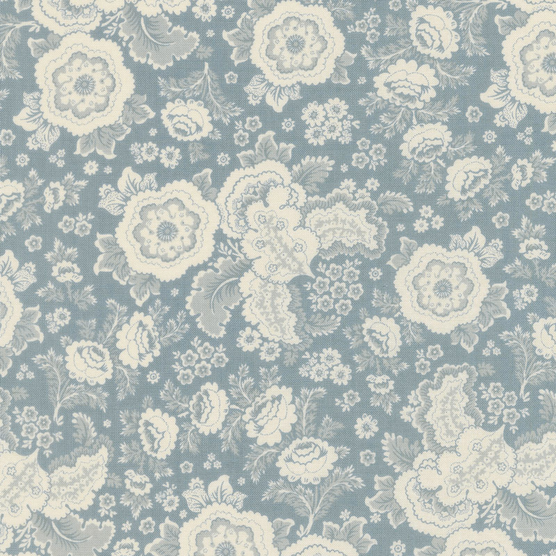 Regency Sussex - Chichester Circa 1800 Oval Room Blue Yardage