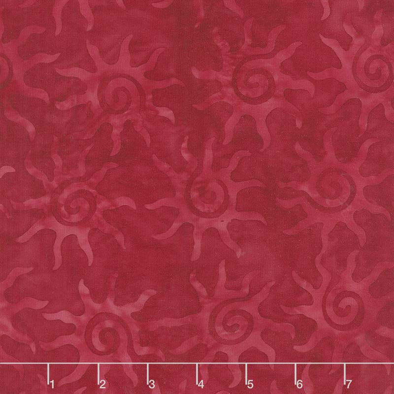 Colorpop Batiks - Sun Cranberry Yardage