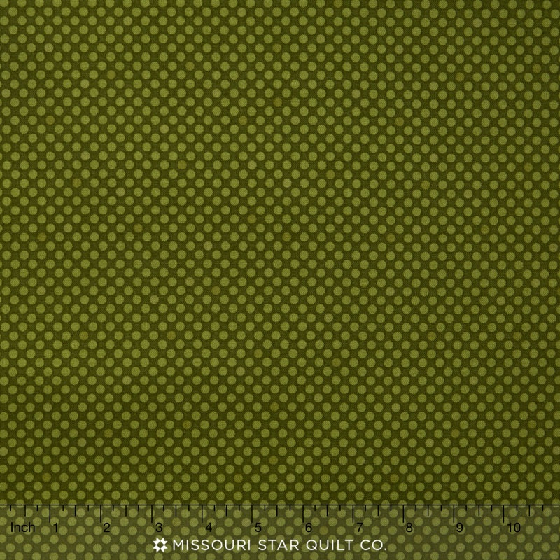 Dot Com - Dark Olive Yardage