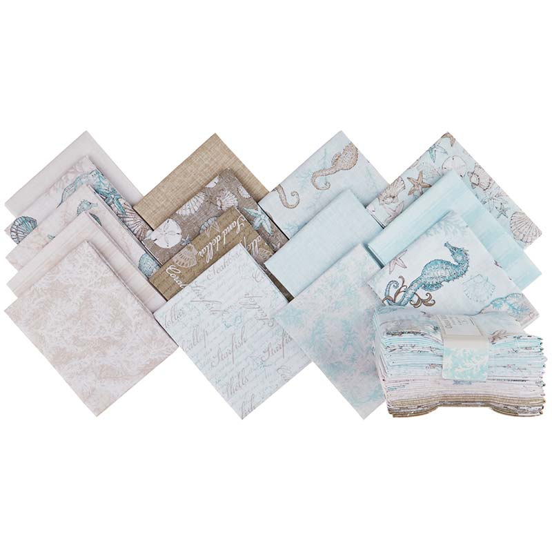 Coastal Wishes Fat Quarter Crystals
