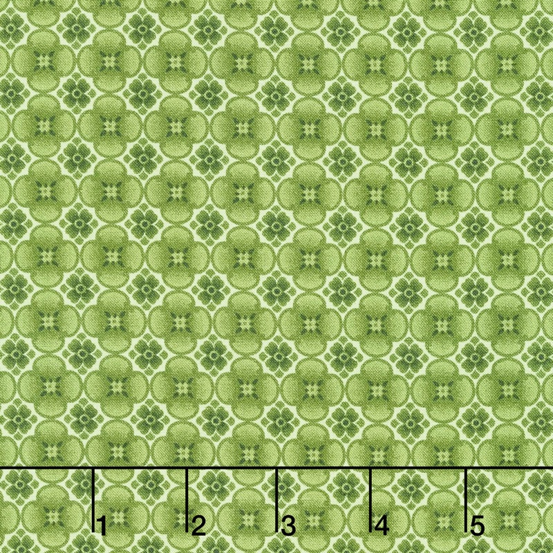 Wild Orchid - Flower Geo Leaf Yardage