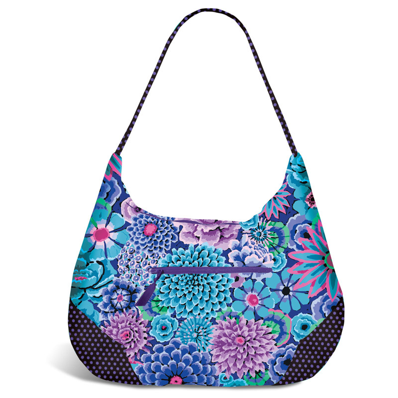 Kaffe Fassett Enchanted Blue Huntington Hobo Kit