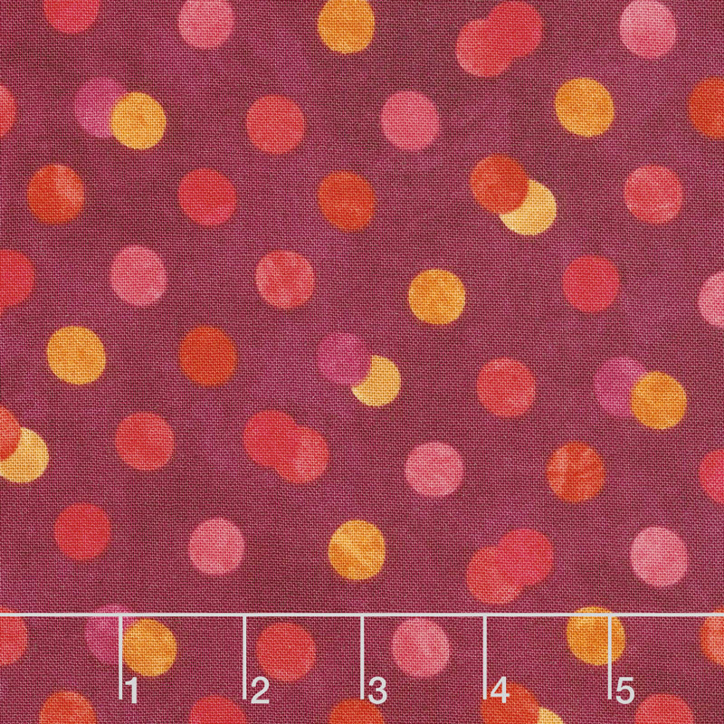 X's and O's - Skittles Cool Red Multi Yardage