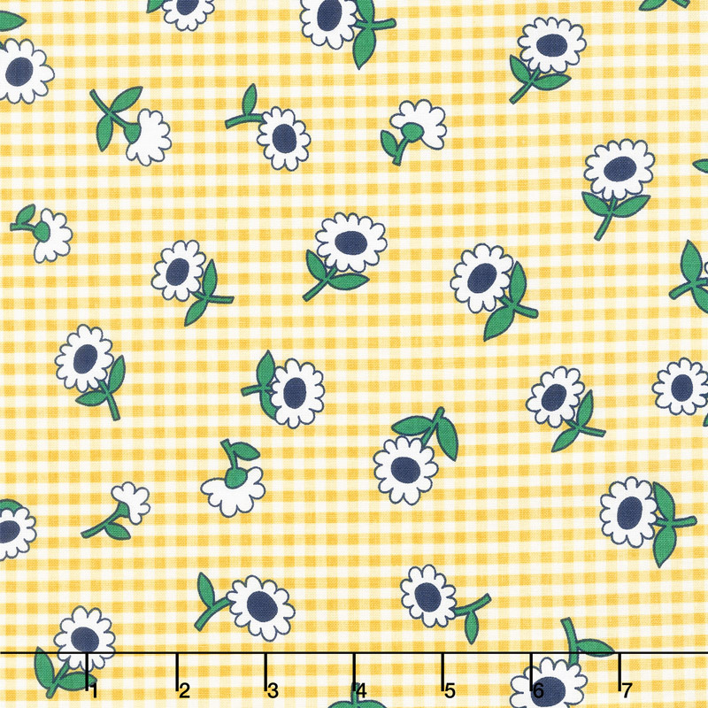 Sunnyside Ave. - Main Yellow Yardage