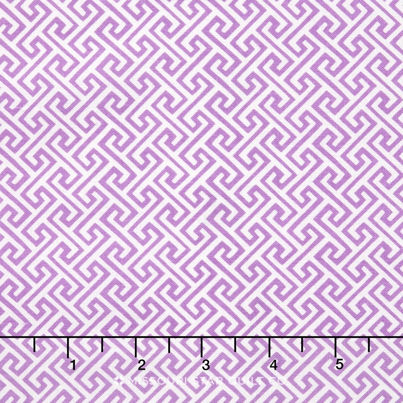 Sundance - Geometric Purple Yardage
