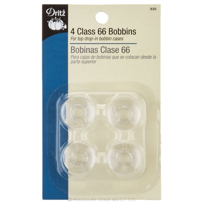 Plastic Bobbins Class 66 (4 ct) Dritz