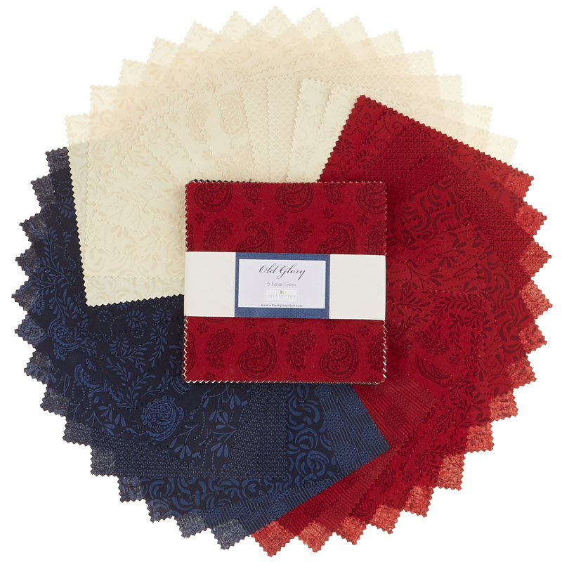 Wilmington Essentials Old Glory 5 Karat Gems Wilmington Print...