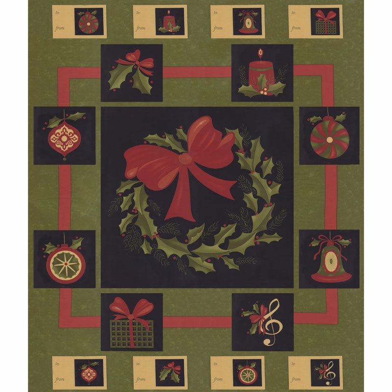 Delightful December - Pine Panel