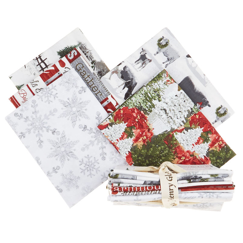 Holiday Homestead 5 Easy Pieces Fat Quarter Bundle
