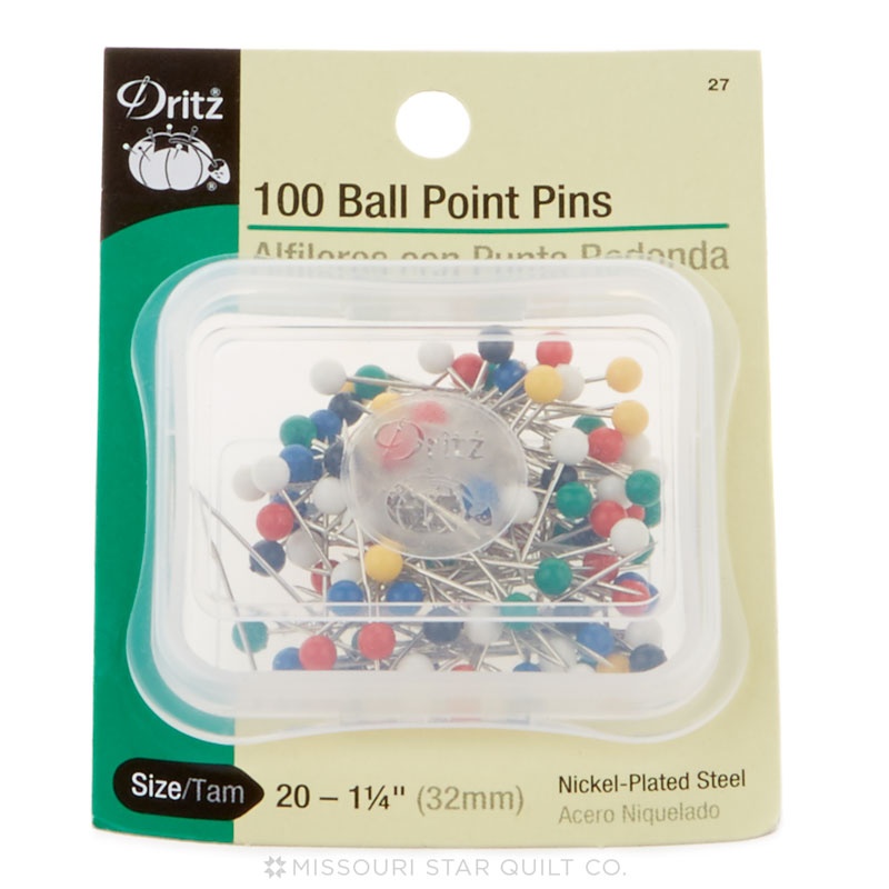 Extra Long Ball Point Pins (100ct) - 1 1/4