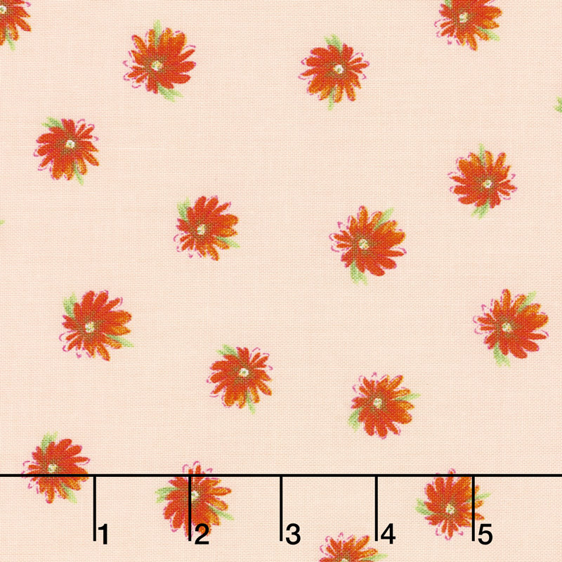 Kaleidoscope - Flowers Blush Yardage