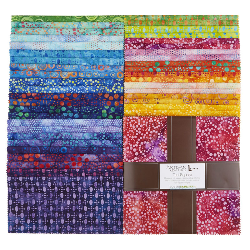 Artisan Batiks - Round and Around Ten Squares