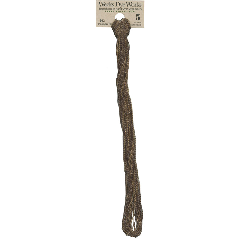 Weeks Dye Works Pearl Cotton #5 - Pelican Gray